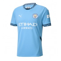 Manchester City Jeremy Doku #11 Replika Hemmatröja 2024-25 Kortärmad